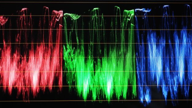 A screenshot of an audio editing software interface, displaying the spectral view of an audio track with noise clearly visible. The noise reduction tools are highlighted.