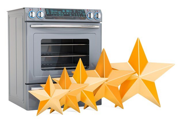 A split image showing various smart home appliances (refrigerator, washing machine, smart thermostat) with small icons of stars indicating high ratings according to Consumer Reports.