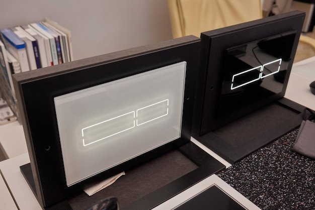 A sleek and futuristic depiction of next-generation RAM modules and SSDs, highlighting their speed and efficiency through glowing lines and advanced designs.