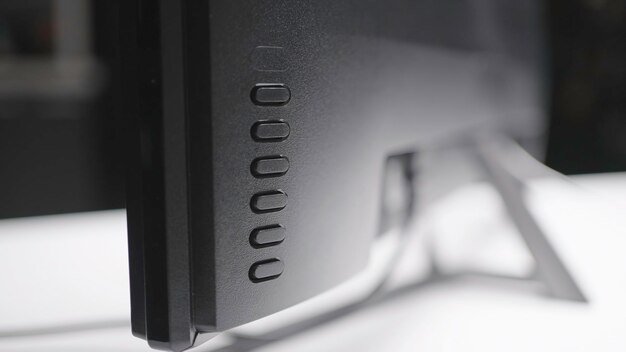A detailed close-up of a high-end NVIDIA or AMD graphics card with visible ray tracing capabilities. The card should be installed in a gaming PC, with light reflecting realistically off its surface. The image should highlight the card's complex architecture and cooling system.
